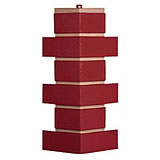 Угол Техоснастка, коллекция Модерн, цвет бордовый 3009